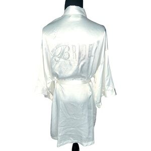 Victoria's Secret bride stain robe